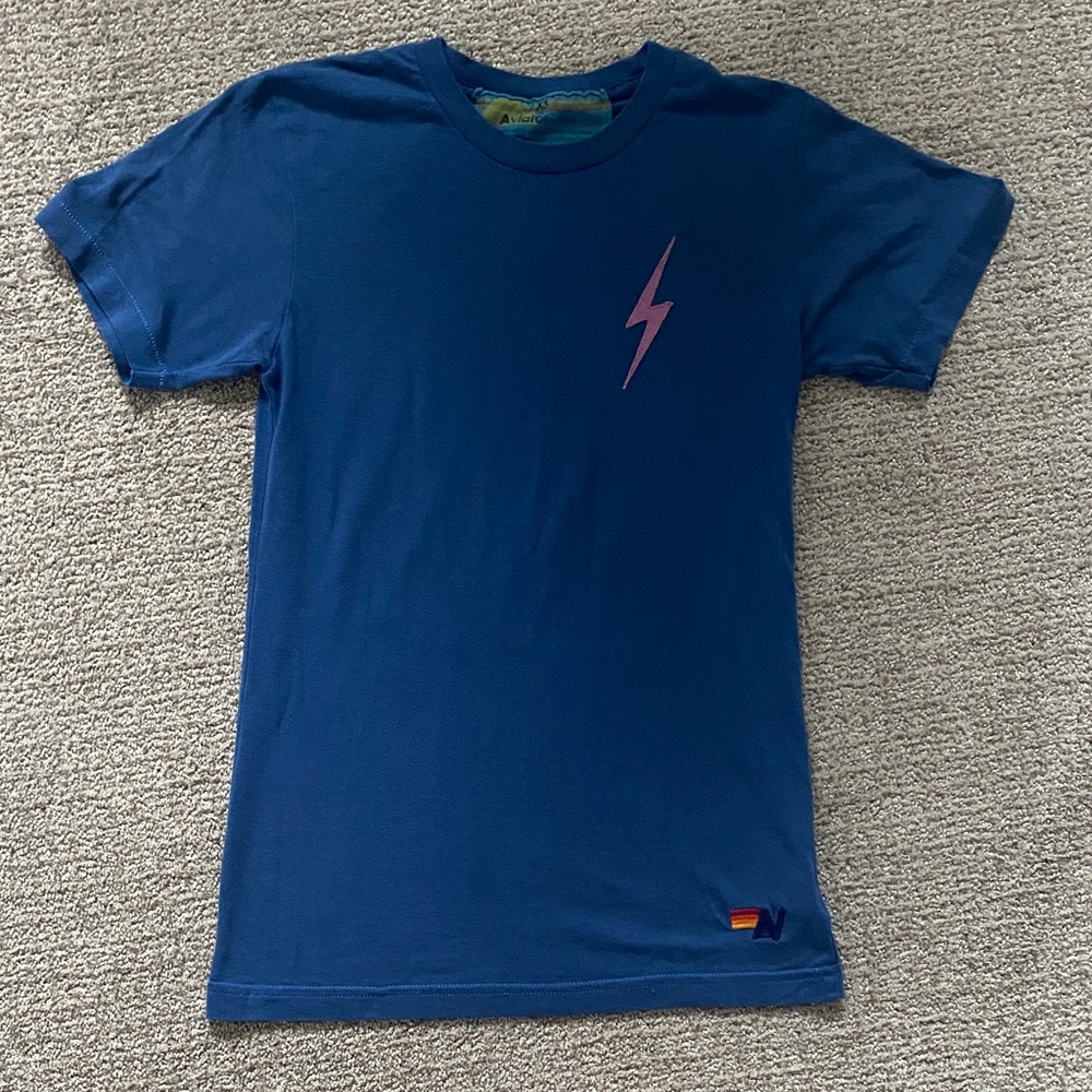 blue aviator nation t-shirt